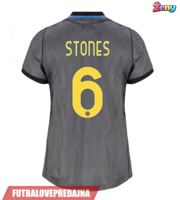 Lacne Ženy Futbalové dres Inter Milan John Stones #6 2026-27 Krátky Rukáv - Tretina